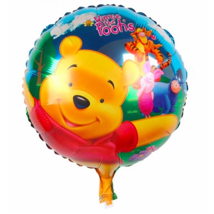 Kulatý balón "Medvídek Pú" 44cm