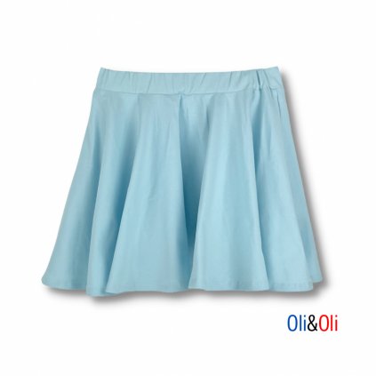 Dětská sukně Oli&Oli - bleděmodrá barva