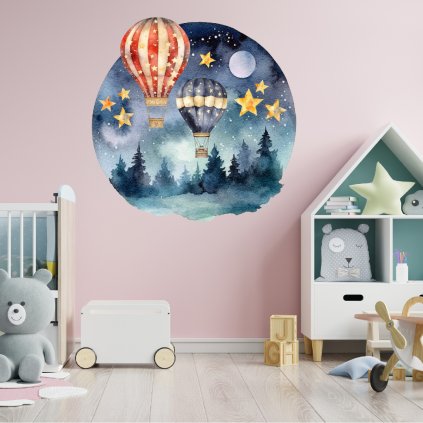 4824 teplovzdusne balony nad lesom 5