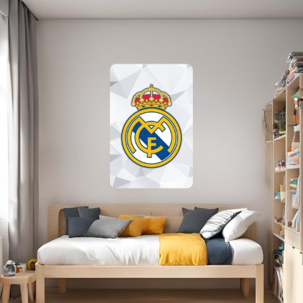 Textilní samolepka na zeď "Real Madrid CF"