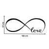Samolepka na zeď "Love 2" 57x150 cm