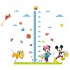 Samolepka na zeď "Dětský metr - Mickey a Minnie 2" 170x100 cm