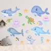 5376 4 textilni nalepka na zed baby morsky svet 2 xxl
