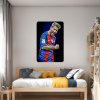 Textilní samolepka na zeď "MESSI 2"