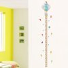 Samolepka na zeď "Dětský metr - Balóny" 165x45 cm