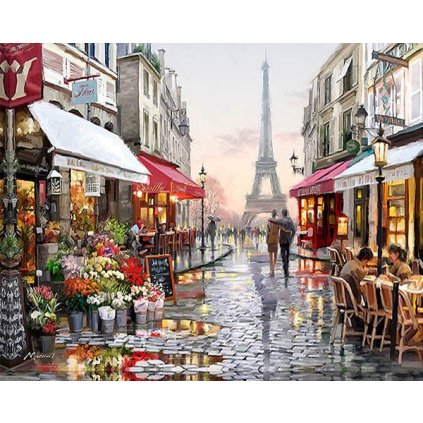 namaluj si obraz pariz nahlad stylovydomov