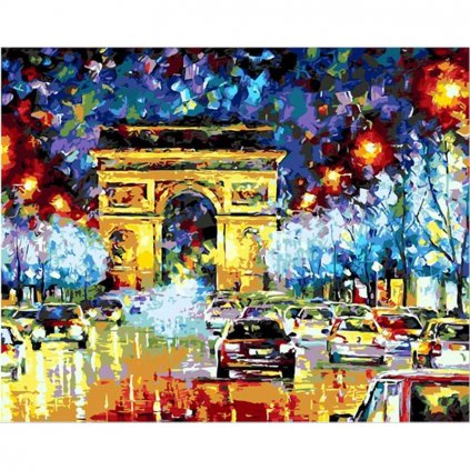 Festés számok szerint kép kerettel "Diadalív" 40x50 cm