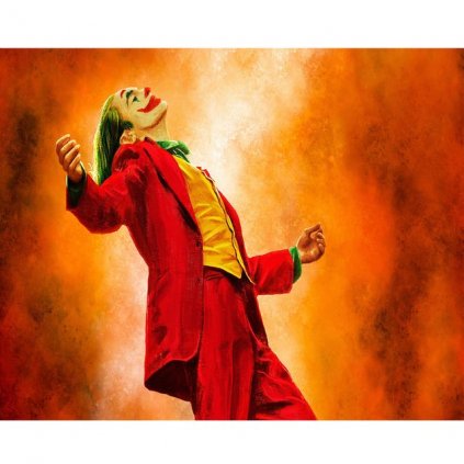 Festés számok szerint kép kerettel "Joker 4" 40x50 cm