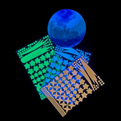 Falmatrica "Foszfor színű Hold csillagokkal" 598 db