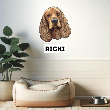 5907 matrica cocker spaniel