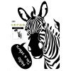 Falmatrica "Zebra 2" 82x66 cm
