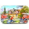 Fából készült Puzzle - Tűzoltóság 60db
