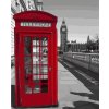 Festés számok szerint kép kerettel "London" 40x50 cm