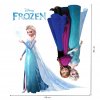 Nálepka na stenu Frozen 4 rozmer hárku