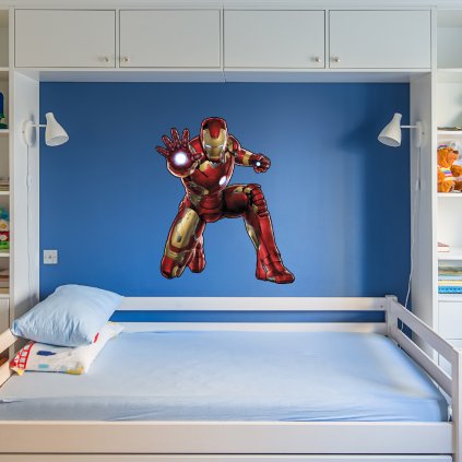 Nálepka na stenu Iron Man produktová fotka