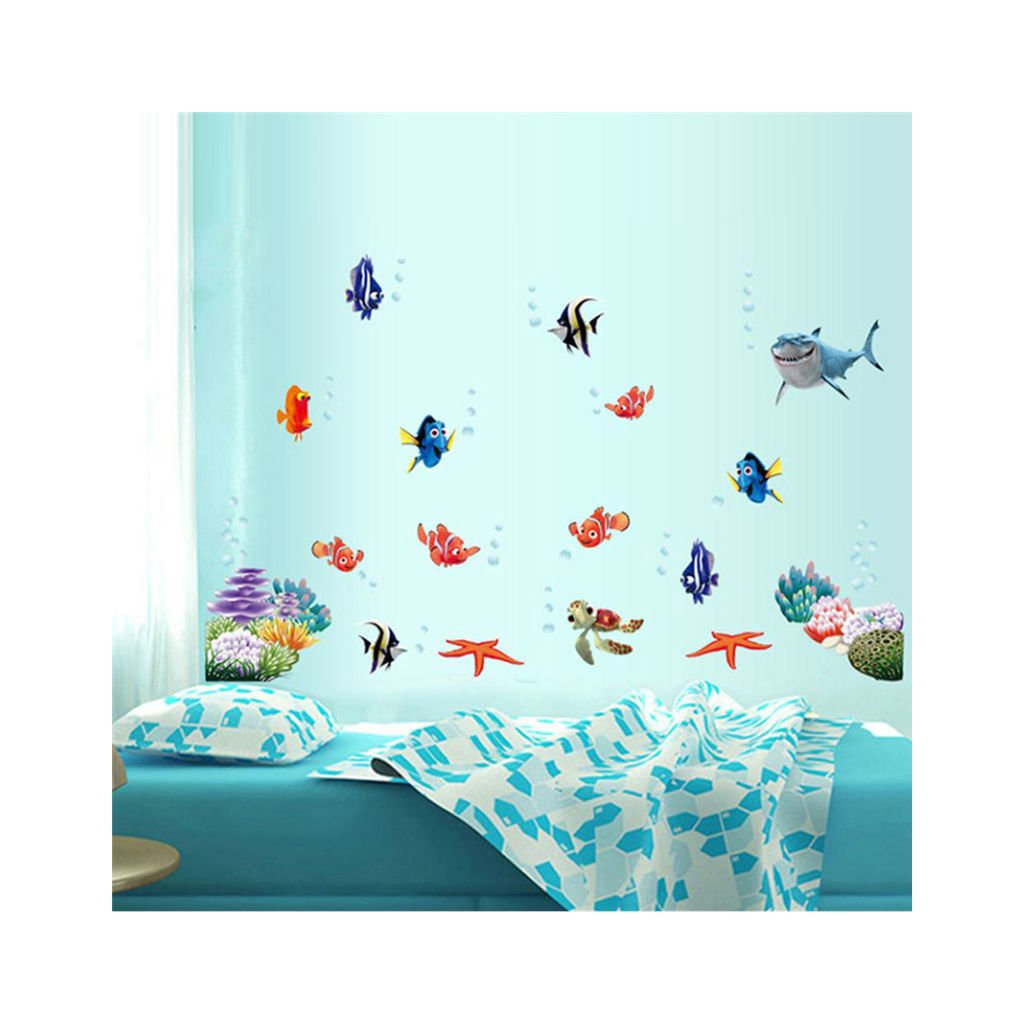 Samolepka na stenu "Hľadá sa Nemo" 60x45 cm