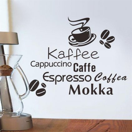 samolepiaca tapeta dekoracna samolepka na stenu vinylova nalepka kava dizajn dekoracia nahlad stylovydomov