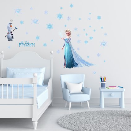 Nálepka Elsa a Olaf produktová fotka