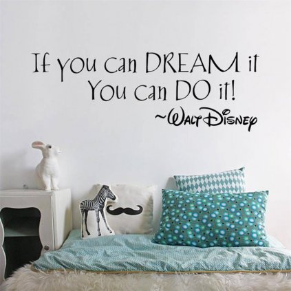 samolepka na stenu samolepiaca tapeta motivacna nalepka walt disney vinylova dekoracia nahlad stylovydomov