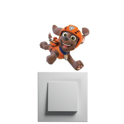 PAW Patrol - Zuma - nálepka nad vypínač