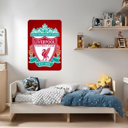 FC Liverpool - textilná nálepka na stenu