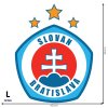Textilná nálepka na stenu - logo "ŠK Slovan Bratislava"