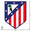 Textilná nálepka na stenu - logo "Atlético Madrid"