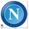Logo SSC Neapol - textilná nálepka na stenu  3 veľkosti až do 100cm • 1 samostatná nálepka