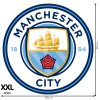 Textilná nálepka na stenu - logo "Manchester City FC"