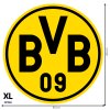 Textilná nálepka na stenu - logo "Borussia Dortmund"