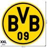 Logo Borussia Dortmund - textilná nálepka na stenu  3 veľkosti až do 100cm • 1 samostatná nálepka