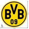 Logo Borussia Dortmund - textilná nálepka na stenu  3 veľkosti až do 100cm • 1 samostatná nálepka