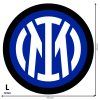 Logo Inter Miláno - textilná nálepka na stenu  3 veľkosti až do 100cm • 1 samostatná nálepka