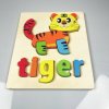 Drevená skladačka "Tiger"