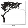 Samolepka na stenu "Strom - pravý" 180x220cm