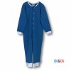 Detské pyžamo - overal Oli&Oli - modrá farba