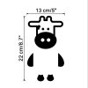 Samolepka na vypínač "Kravička" 13x22 cm