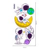 Rozmer archu s astronautmi 60x120 cm, postavičky astronautov lietajúch vo vesmíre