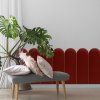 Čalúnený panel za posteľ - Oblúk - 20x60cm  Pevné a odolné • Certifikované materiály • Vyrobené v EU