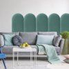 Čalúnený panel za posteľ - Oblúk - 30x100cm  Pevné a odolné • Certifikované materiály • Vyrobené v EU