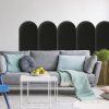 Čalúnený panel za posteľ - Oblúk - 30x100cm  Pevné a odolné • Certifikované materiály • Vyrobené v EU