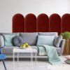 Čalúnený panel za posteľ - Oblúk - 30x100cm  Pevné a odolné • Certifikované materiály • Vyrobené v EU
