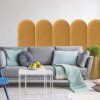Čalúnený panel za posteľ - Oblúk - 30x100cm  Pevné a odolné • Certifikované materiály • Vyrobené v EU