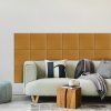 Čalúnený panel za posteľ - Štvorec - 30x30cm  Pevné a odolné • Certifikované materiály • Vyrobené v EU