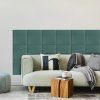 Čalúnený panel za posteľ - Štvorec - 30x30cm  Pevné a odolné • Certifikované materiály • Vyrobené v EU