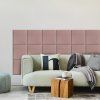 Čalúnený panel za posteľ - Štvorec - 30x30cm  Pevné a odolné • Certifikované materiály • Vyrobené v EU