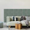 Čalúnený panel za posteľ - Štvorec - 30x30cm  Pevné a odolné • Certifikované materiály • Vyrobené v EU