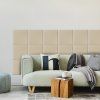 Čalúnený panel za posteľ - Štvorec - 30x30cm  Pevné a odolné • Certifikované materiály • Vyrobené v EU