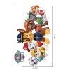 Samolepka na stenu "PAW patrol 3" 70x42,5 cm