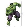 Hulk - textilná nálepka na stenu